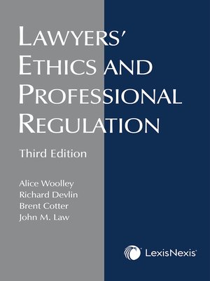 cover image of Lawyers' Ethics and Professional Regulation